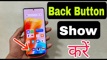 Infinix Zero Ultra Back Button Show Kaise Karen | Back Button Kaise Lagaye | Back Button Settings |