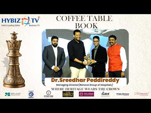 Sreedhar Peddireddy | Renova Group of Hospitals at Hybiz Coffee Table Book Launch