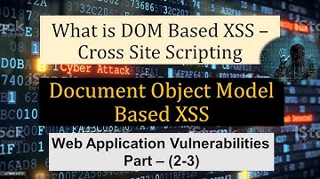 What is DOM Based XSS - Part (2.3)