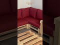 Vidéo: Canapé palette 2 places avec accoudoirs NON FEU