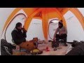 裏磐梯桧原湖氷上ワカサギ釣り2015 テント編