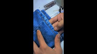 cara menjahit potong sambung celana jeans @MKJEANS