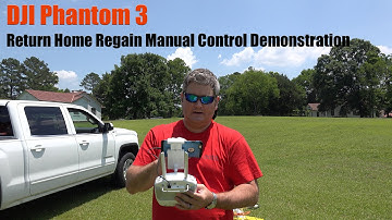 DJI Phantom 3 Return Home Manual Override Demonstration