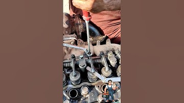 valves adjustment technique in #shorts #engine #mechanic #mechanical #short #viralshorts #trending