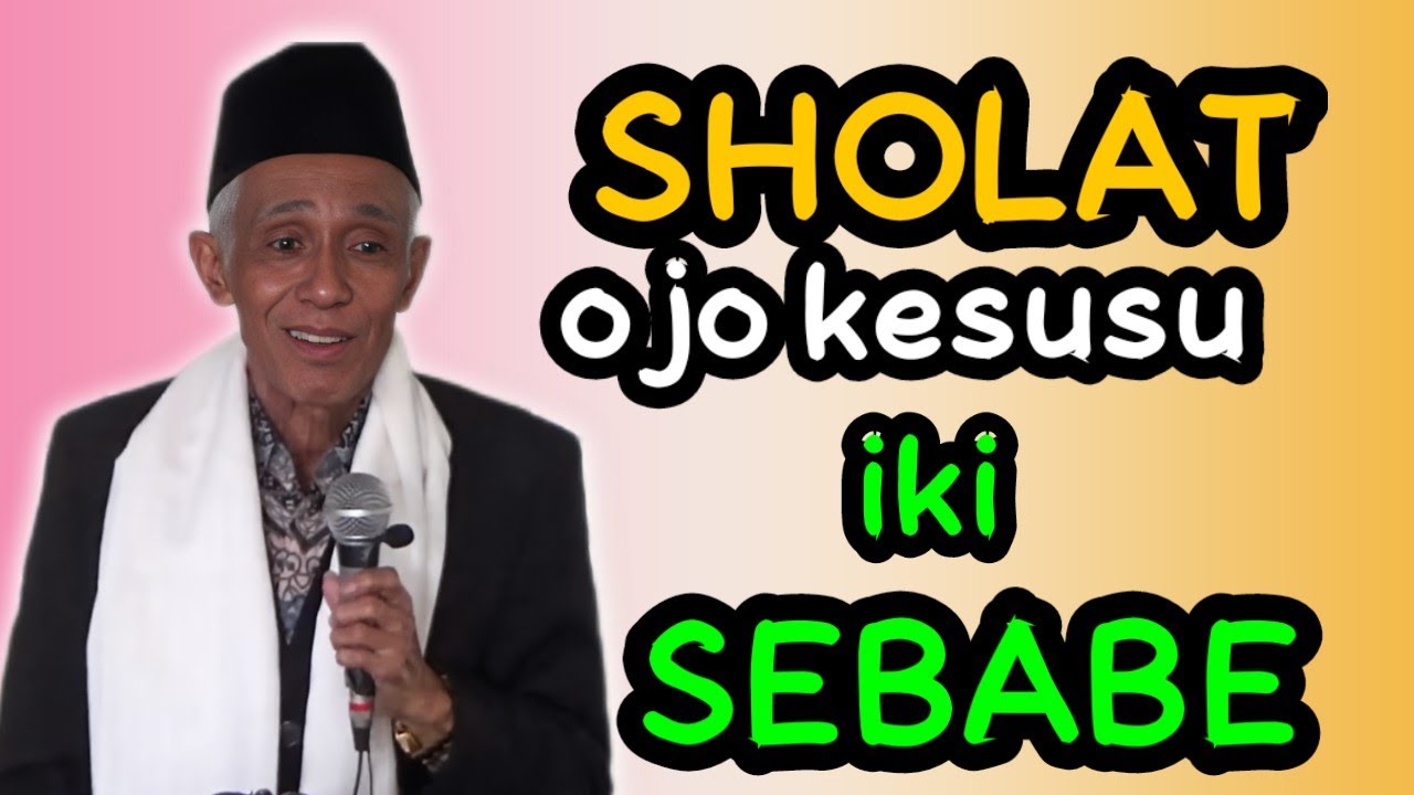 074 10 orang yang sholatnya tidak di terima ALLAH