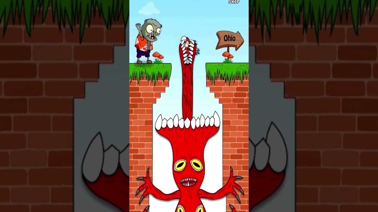 बचाओ, राक्षस आ गया । please help me 👹🧟‍♀️