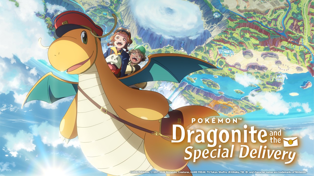 Pokémon's Dragonite Postal Service Short Now in English