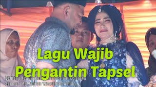 lagu wajib pengantin Tapsel, resepsi Nisa dan Yani di Huta bara kec sosopan kab padang lawas