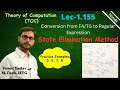 L1.155 | Examples: Conversion from FA to Regular Expression, State Elimination Method