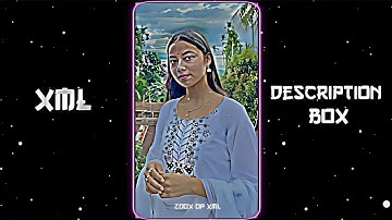 TERE LIYE SAJNA ☺️❤️|| NEW XML FILE 🎟️🦋||NEW TREND XML FILE 👀💥|| @newsho-f3v