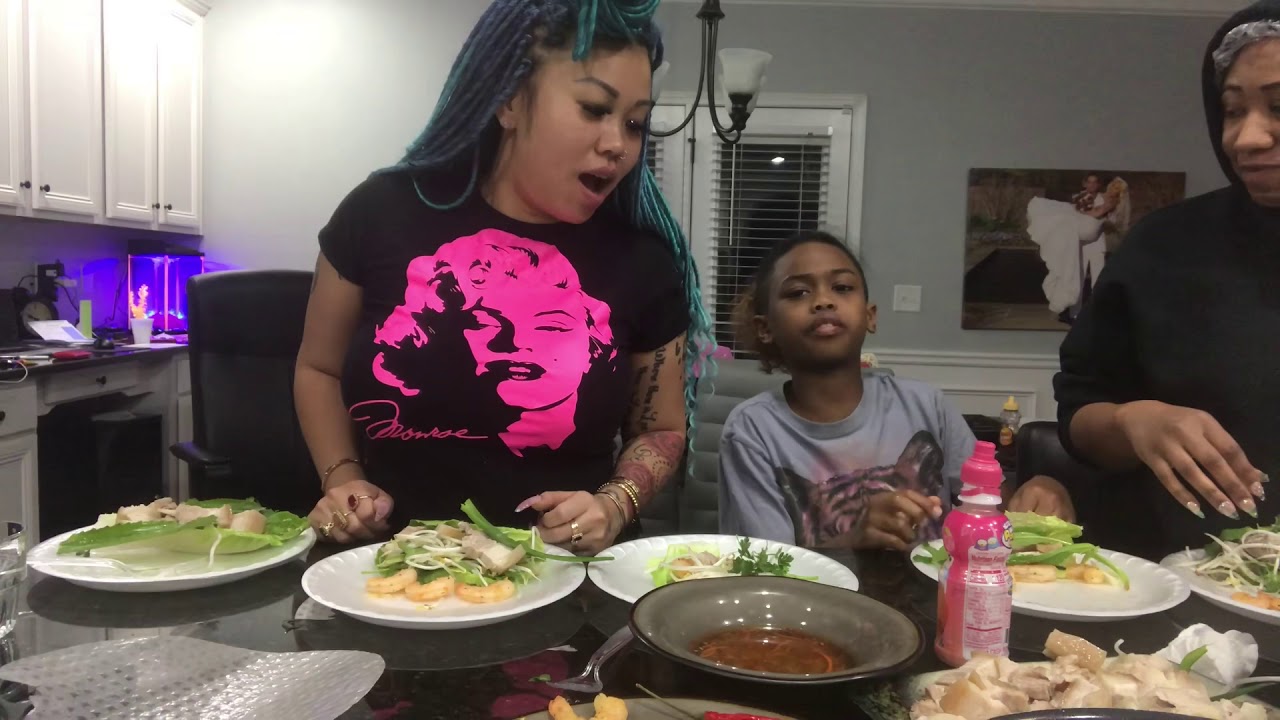 Как приготовить вьетнамские роллы по-деревенски, Мими