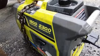 Emergency Jump Start For Semi Truck. Ryobi to the rescue. I didnt think a Generator could do this!