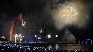 DUBAI BURJ AL ARAB FIREWORKS-2017