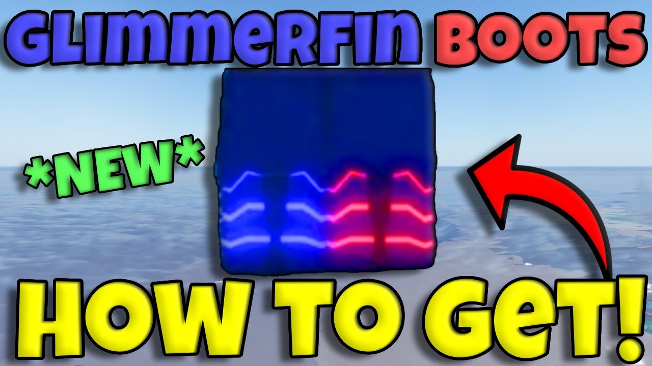 HOW TO GET GLIMMERFIN SUIT BOOTS IN ROBLOX FISH! (NEW UPDATE) - YouTube