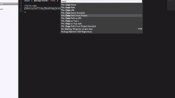 Sublime Text Perfect Workflow - 027 - Quicker Stylesheet References