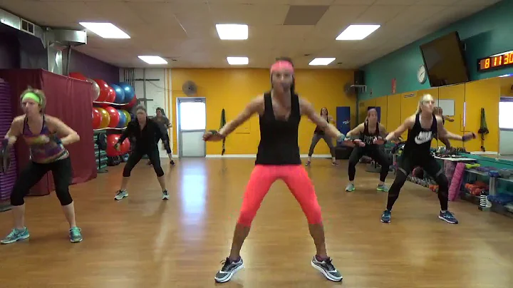 45 minutes of Cardio Kickboxing - (No Equipment)