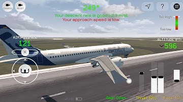 RC FS Advanced New Video GamePlay A320neo Airbus Takeoff and Landing by iOS & Android Pc ahmo