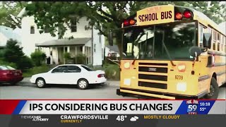 IPS considers eliminating some school bus routes which could impact thousands of students