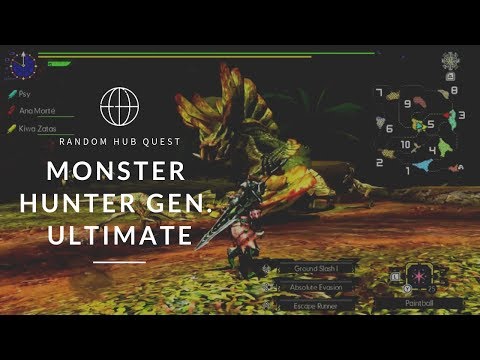 Random Hub Quest// Monster Hunter Gen. Ultimate