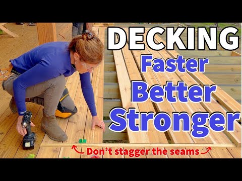 Video: Installation of deck boards. Material characteristics