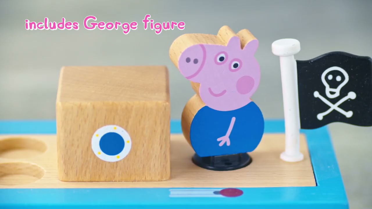 Peppa Pig Wooden Boat YouTube