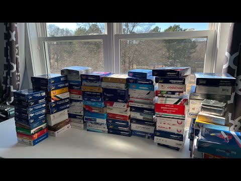 Largest model airplane unboxing in Youtube History! 103 model airplanes! #geminijetsmodels #8