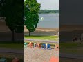 New patio at The Woods! #waldenwoodsresort #beachday #gettothewoods #lakewalden #camping