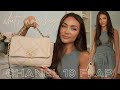 WHAT'S IN MY NEW CHANEL BAG?! (small chanel 19 flap )