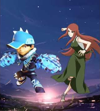 Boboiboy Glacier VS Clan Uzumaki