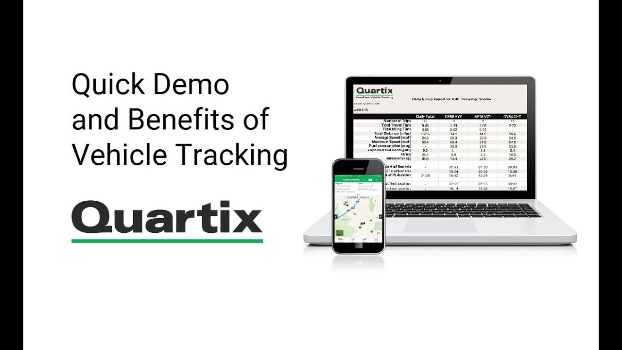 Quartix Vehicle Tracking - Quick Demo