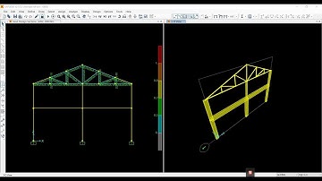 Sap2000 Phần 5 Khung phẳng   Bài 02 Khung BTCT kết hợp khung thép | A Bờ Cờ