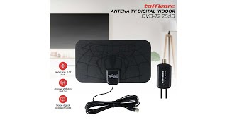 Antena TV Digital DVB-T2 High Gain 25dB + Amplifier