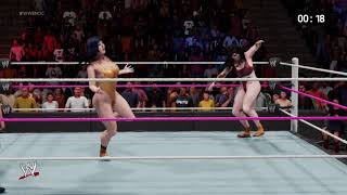 (REQUEST) BIKINI WRESTLING : HINATA HYUGA VS HANABI HYUGA ( iron man submission match )