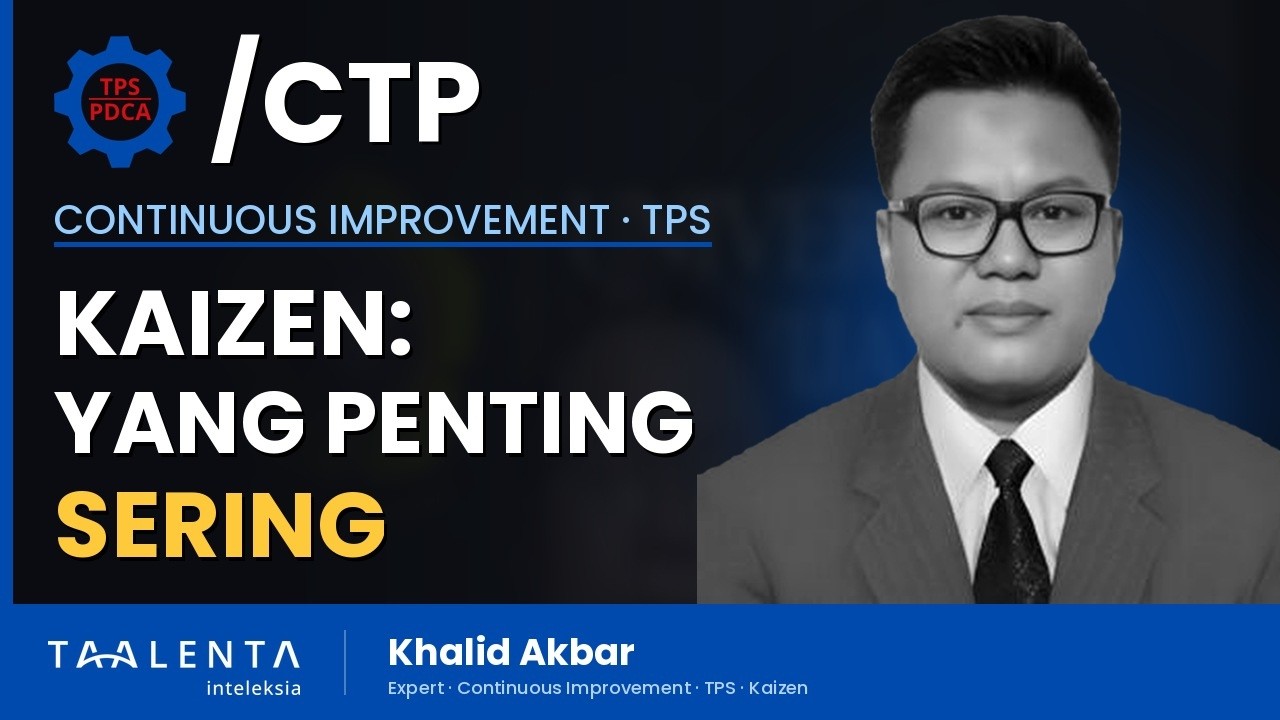 Kata Bapak Kaizen: Perbaikan Bukan soal Besarnya, tapi Seringnya