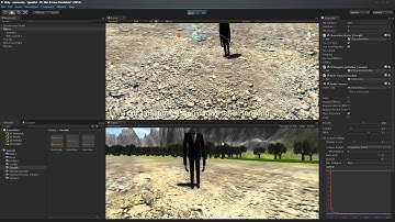 Unity 4 Slender Clone Speedart Day 2