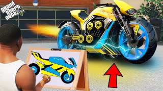 Franklin Uses Magical Painting To Search The Most Fastest Bike In Gta V