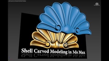 Shell Classic Ornament Modeling in 3dsMax