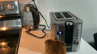 Chefman 2 Slice Digital Toaster, Pop Up, Stainless Steel, Extra Wide Slots Review