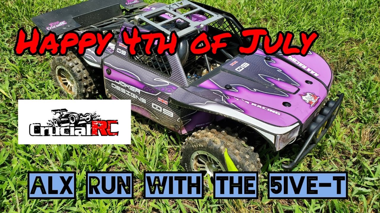 4th of July Run with the ALX Super 50 and the Losi 5ive-T - YouTube