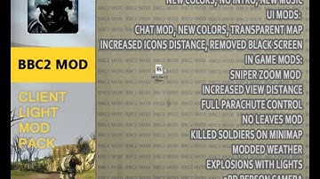 Battlefield Bad Company 2 Client Light Mod Pack V02 UPD + how to use