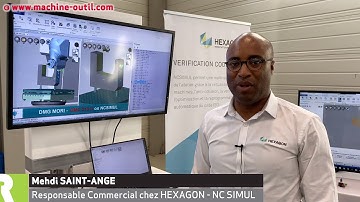 Simuler le code ISO avant usinage avec Hexagon NCSimul Machine