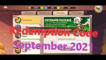 Idle Heroes | Redeem Code | Redemption Code | September 2021 | Trinh Nguyen