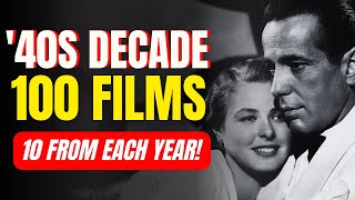 IMPOSSIBLE 1940s CINEMA CHALLENGE: Can You Name 100 Classic Films From Just ONE Frame? (7-SEC TEST!)