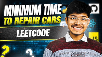 2594. Minimum Time to Repair Cars || Binary Search on Answer