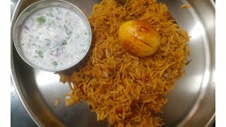 முட்டை பிரியாணி | Egg Biryani In Pressure Cooker