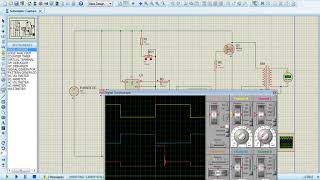 Simulación circuito DC 12V a AC 120V - Electrónica de Potencia...