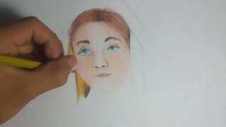 cómo dibujar a la virgen María 🖌️