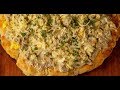 Sausage biscuit breakfast pizza