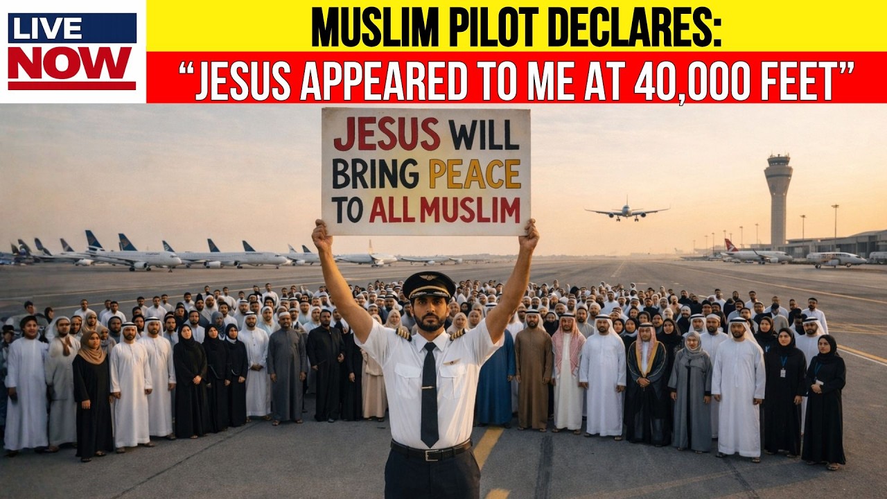 Viral Claim: Muslim Pilot Says “Jesus Appeared to Me at 40,000 Feet” — Jeddah Airport PANIC