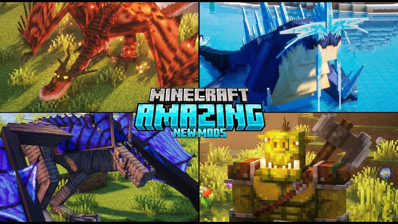 10 Amazing Minecraft Mods You’ve Probably Never Tried ! (1.20.1 to 1.21.11)